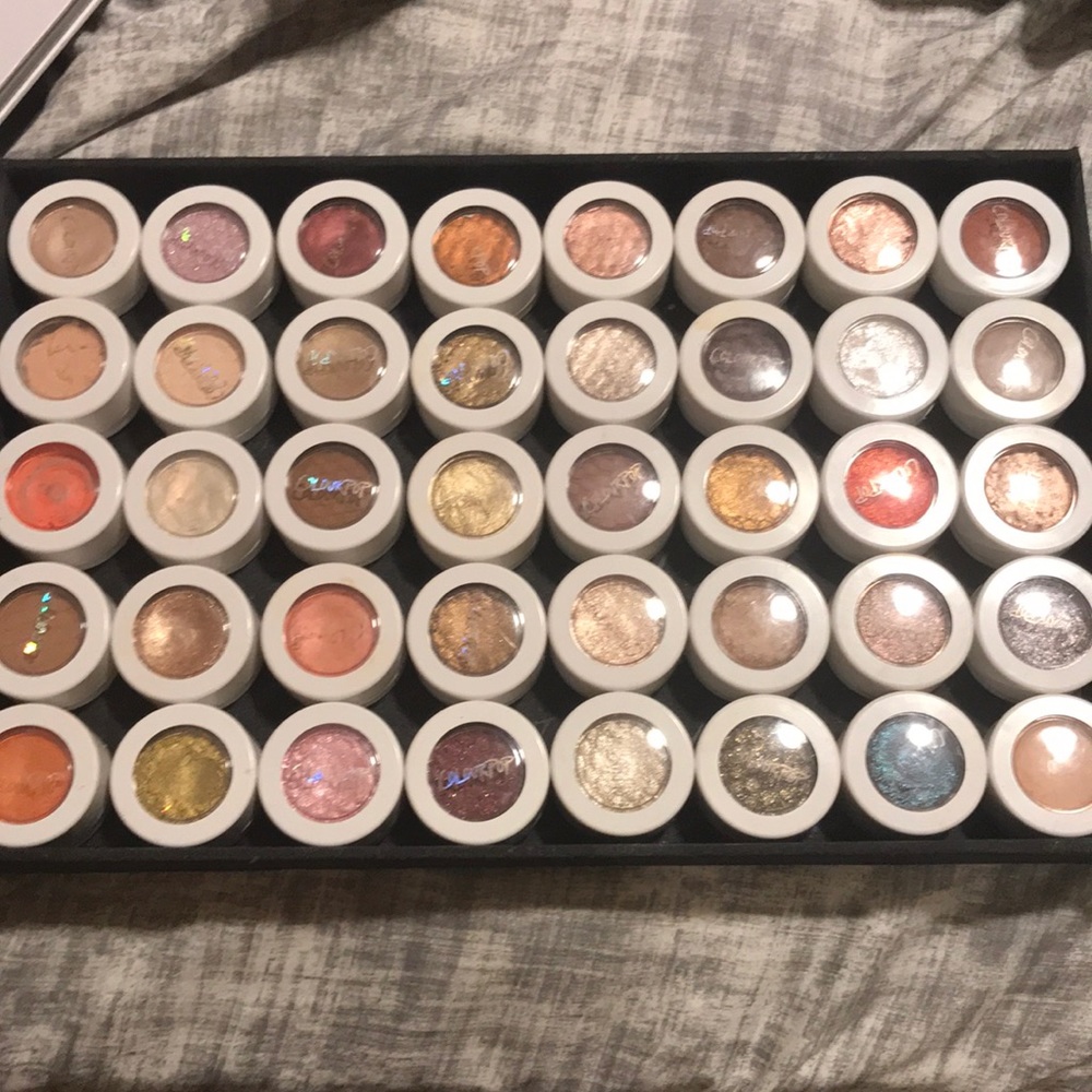 Colourpop eyeshadows Whole set